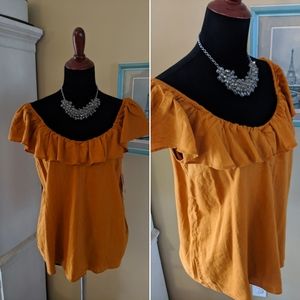 NWT Ruffled Blouse